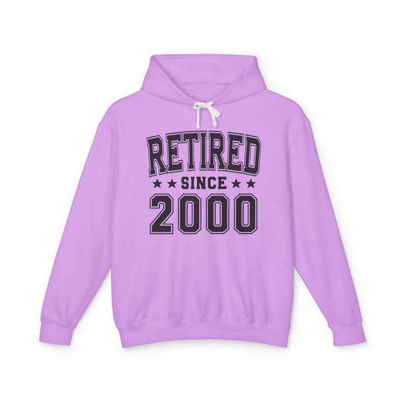 Retired Since (Personalized Date) — Retirement Milestone Hoodie