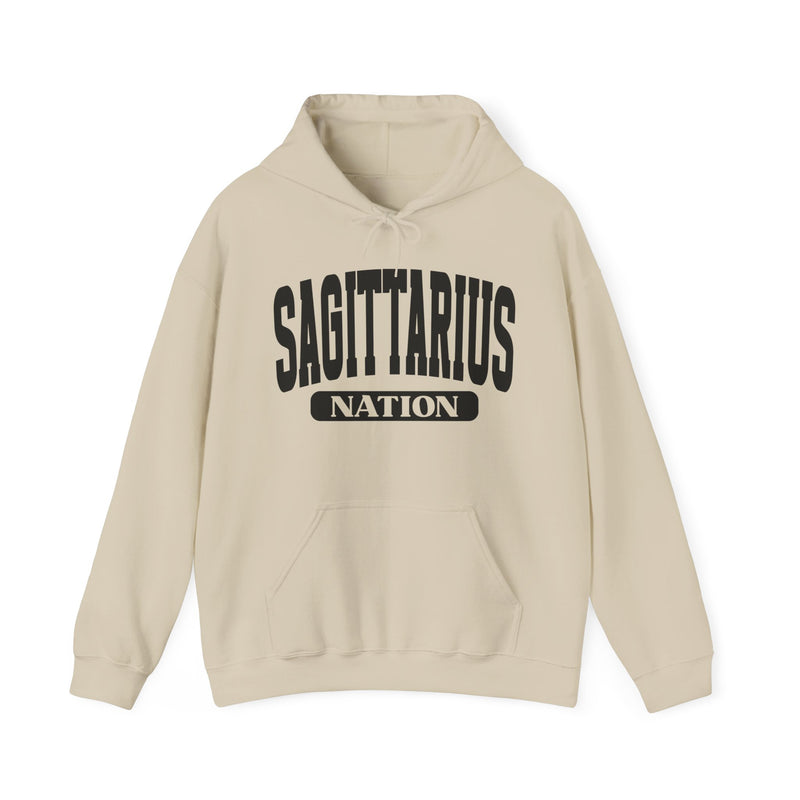 Sagittarius Nation Hoodie — Zodiac Graphic Pullover for Gemini Fans