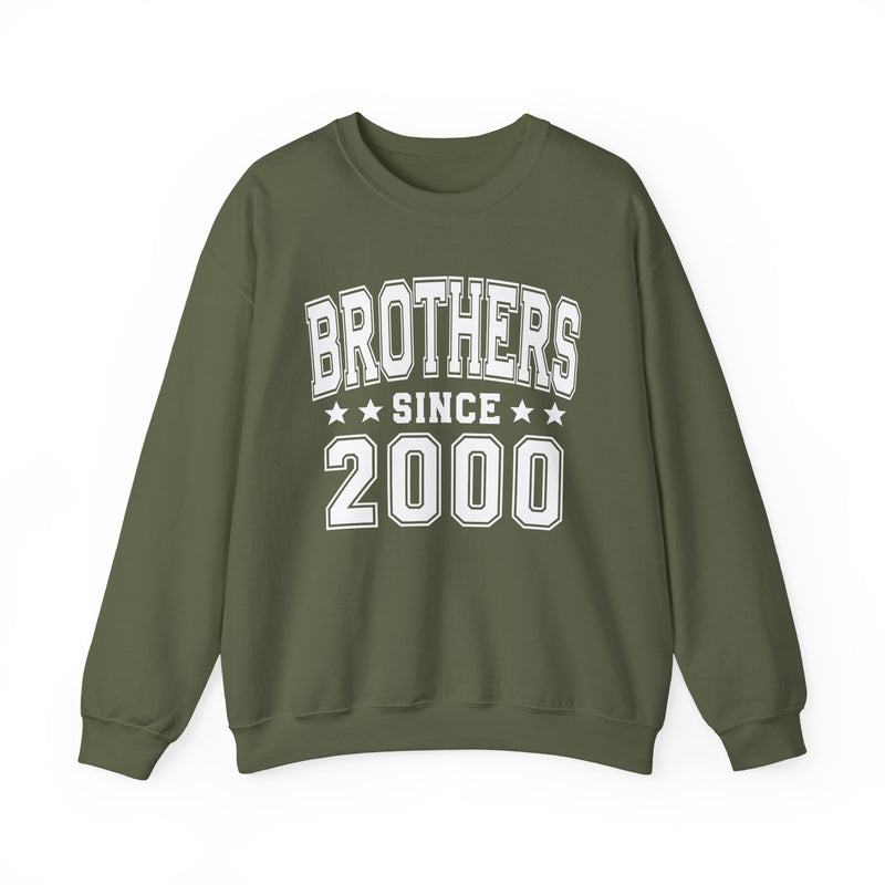 Brothers Since (Personalized Date) —  Relationship Milestone Sweatshirt