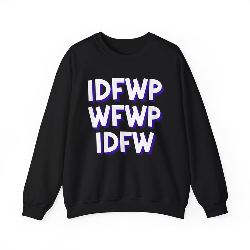 IDFWPWFWPIDFW — Sweatshirt (glitch)