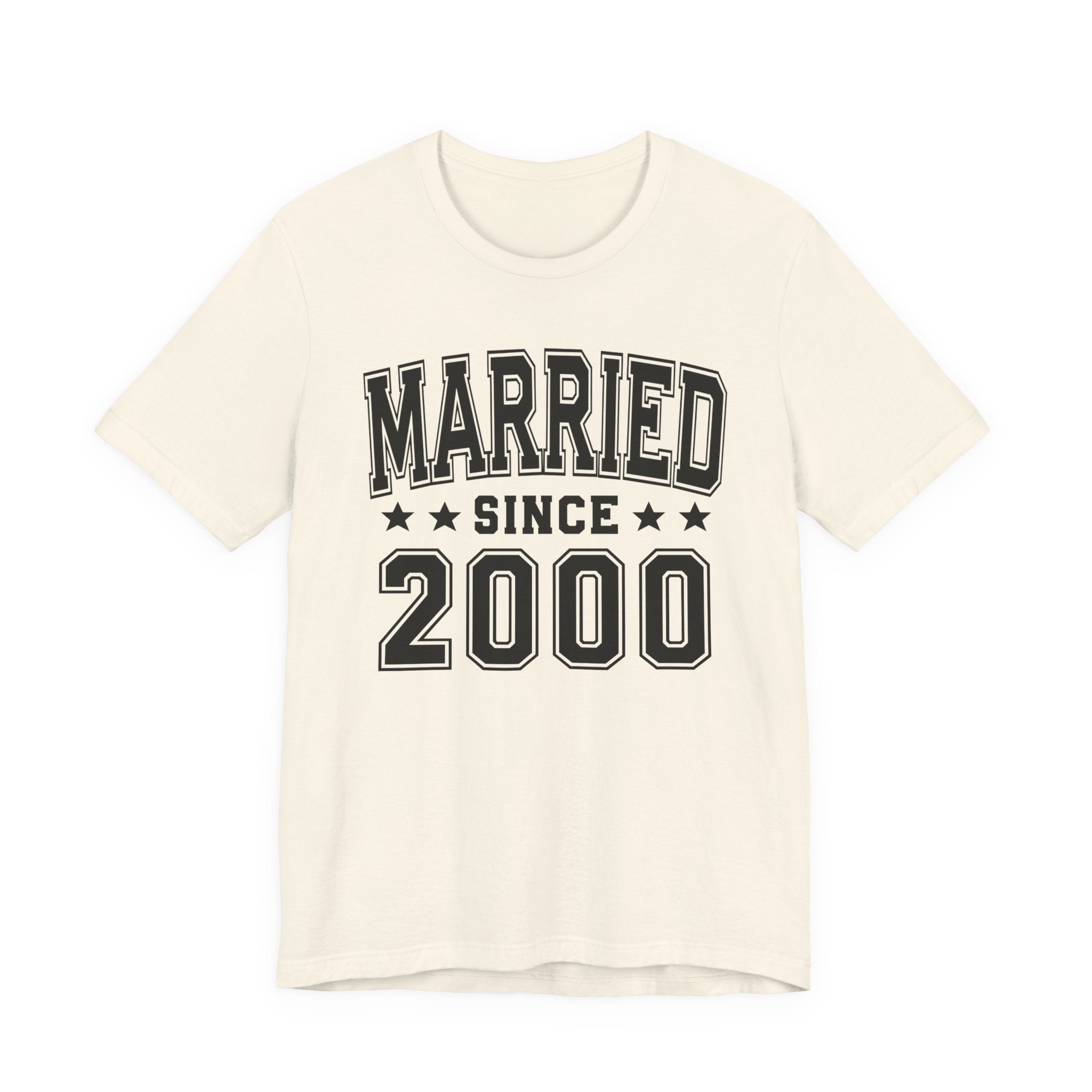 Married Since (Personalized Date) —  Bride/Married T-shirt, Wedding & Anniversary Gift