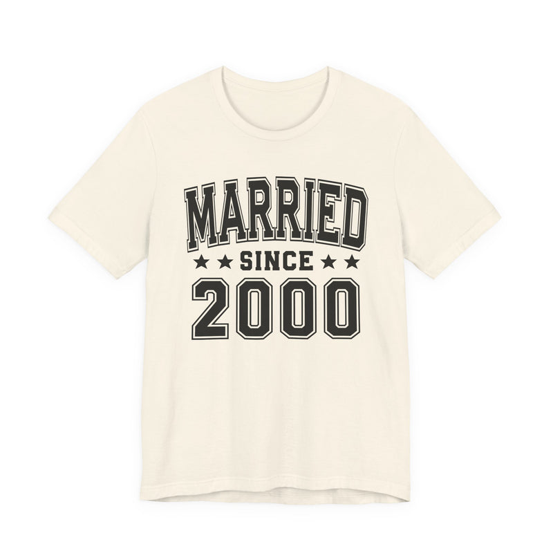 Married Since (Personalized Date) —  Bride/Married T-shirt, Wedding & Anniversary Gift