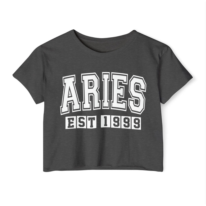 Aries EST (YEAR) Personalization —  Crop Top