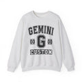 Custom Gemini Varsity Sweatshirt - Customize Birthday Day/Month/Year - Customize Gemini Season/Nation
