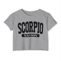 Scorpio Nation — Women’s Zodiac Festival Crop Top