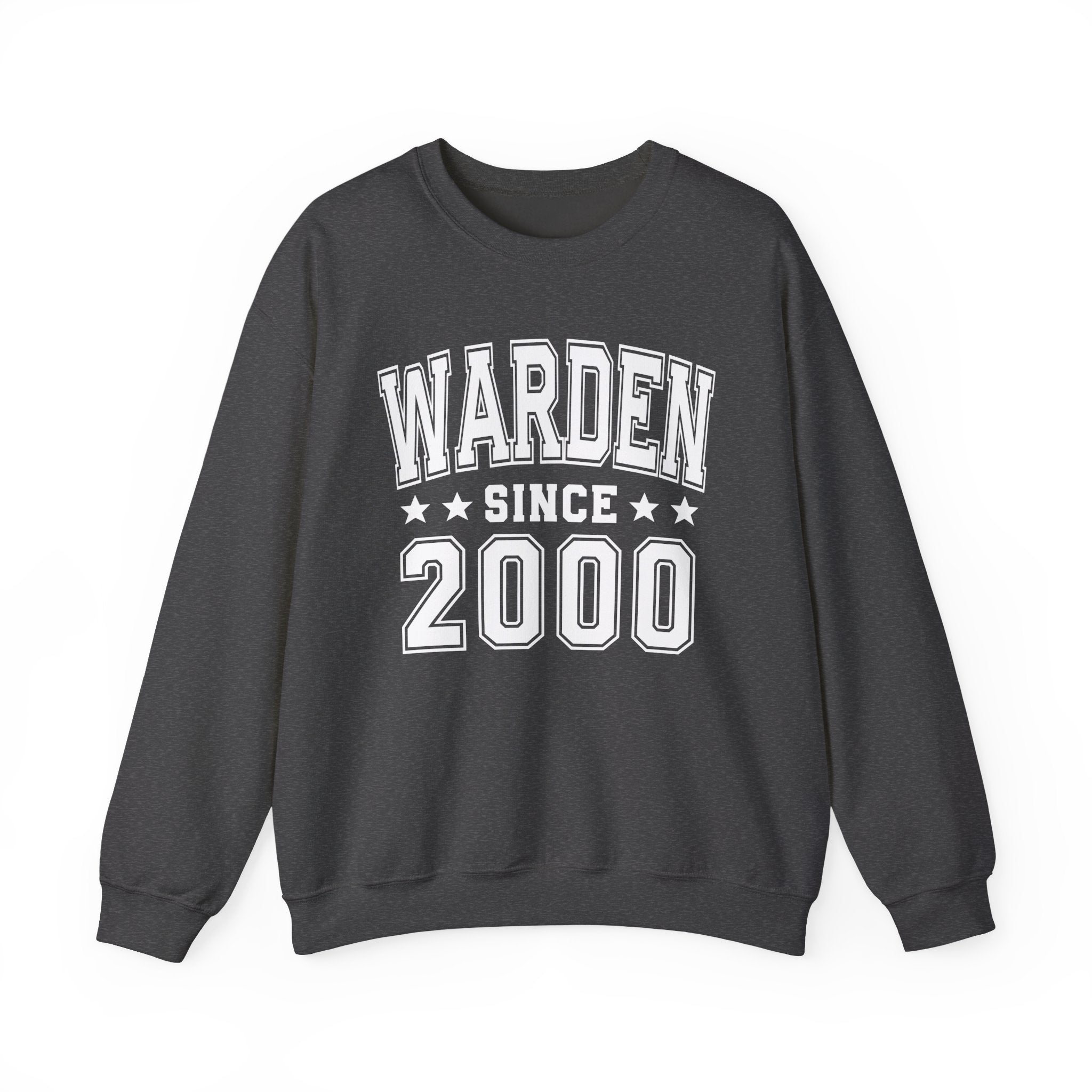 Warden Prisoner Since (Personalized Date) — Funny Marriage Milestone Sweatshirt