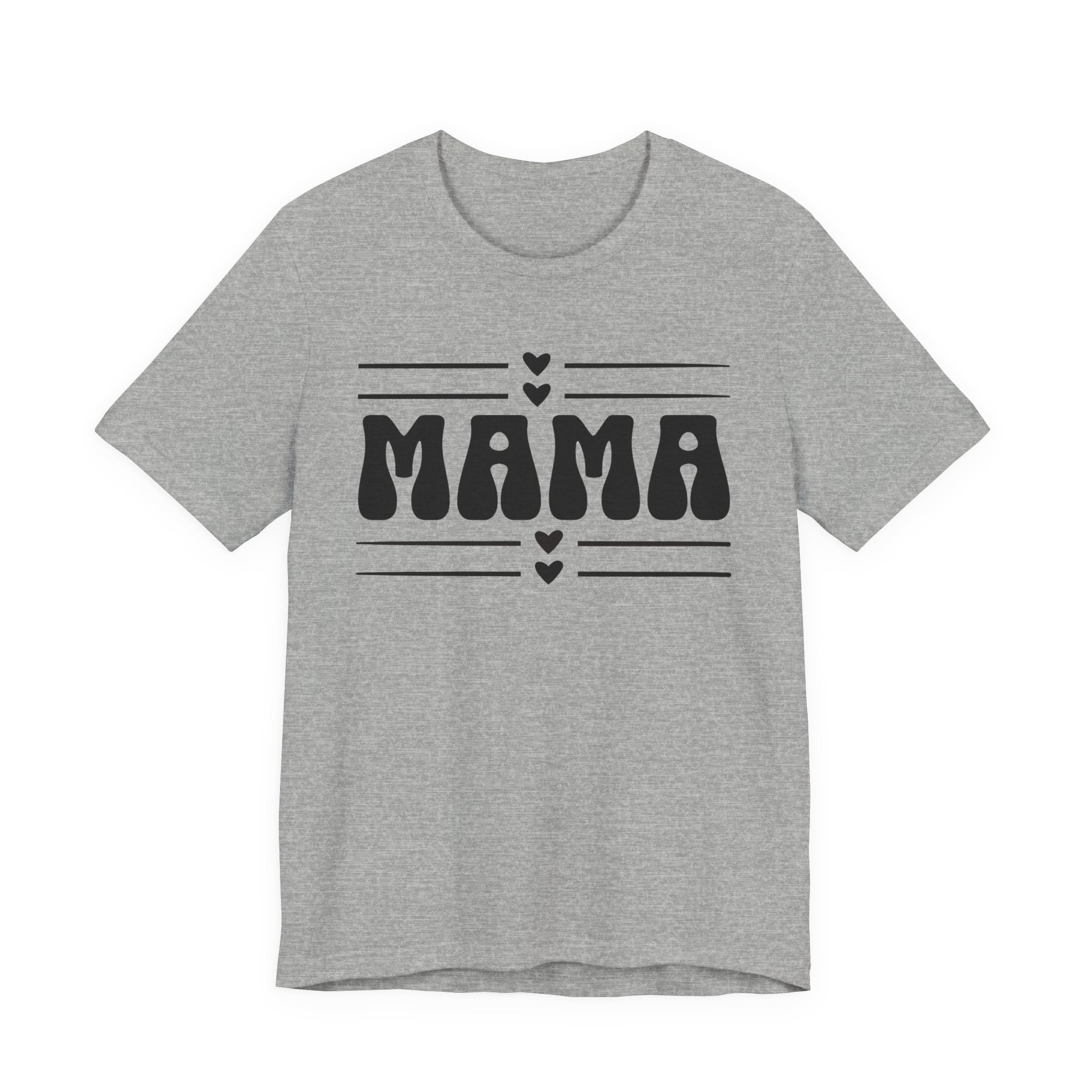 Mama Retro Heart - Tee Shirt