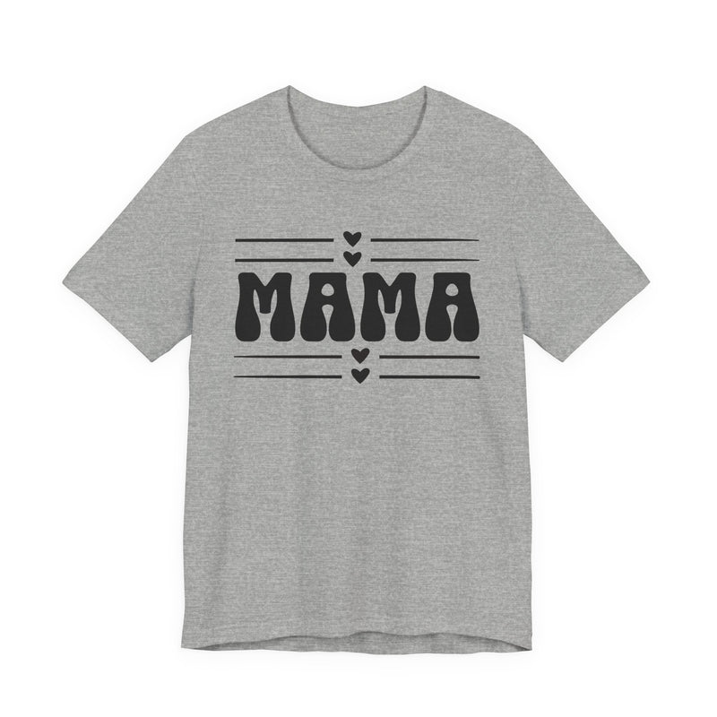 Mama Retro Heart — T-Shirt