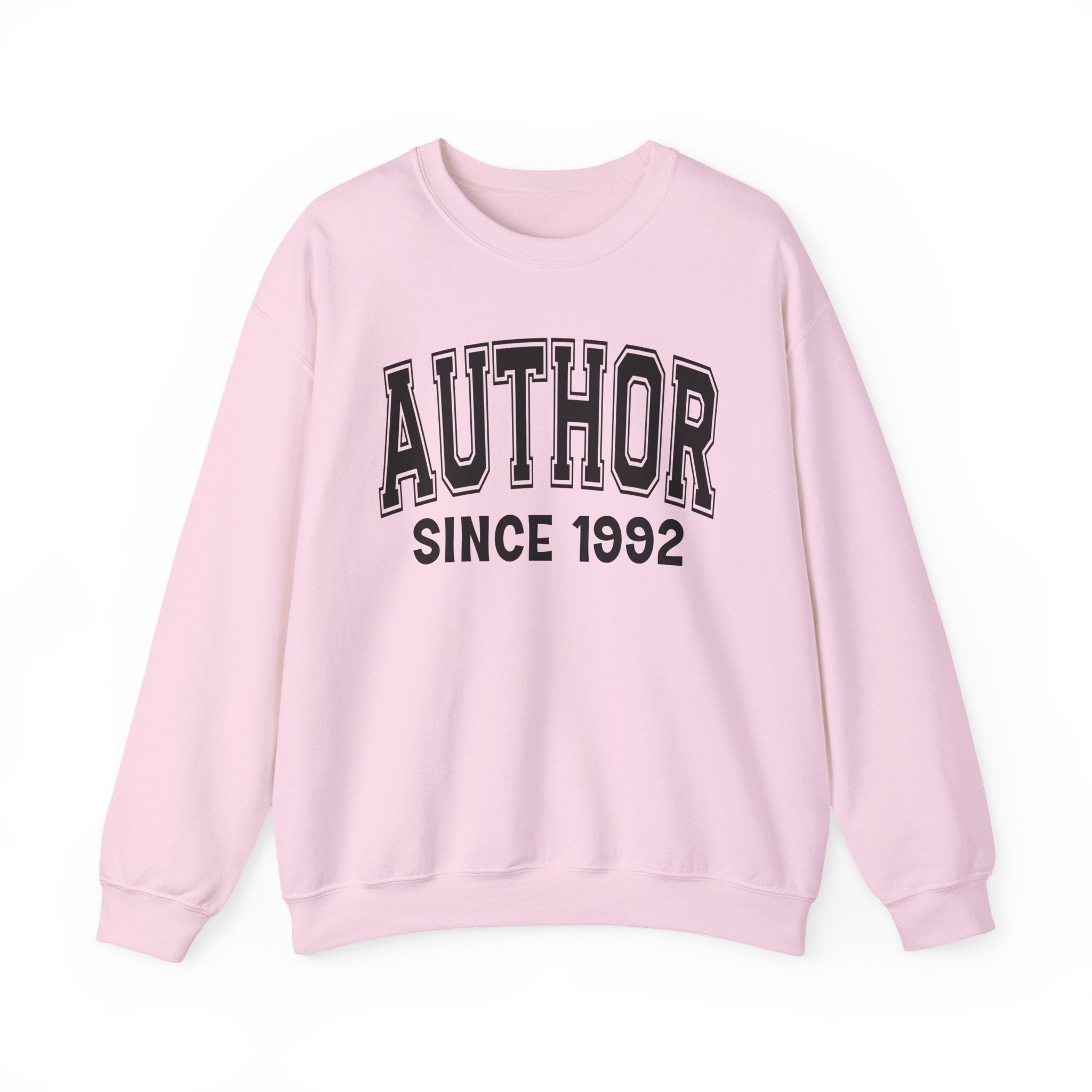 Author Personalization Sweatshirt - Add Your Special "Since Date"