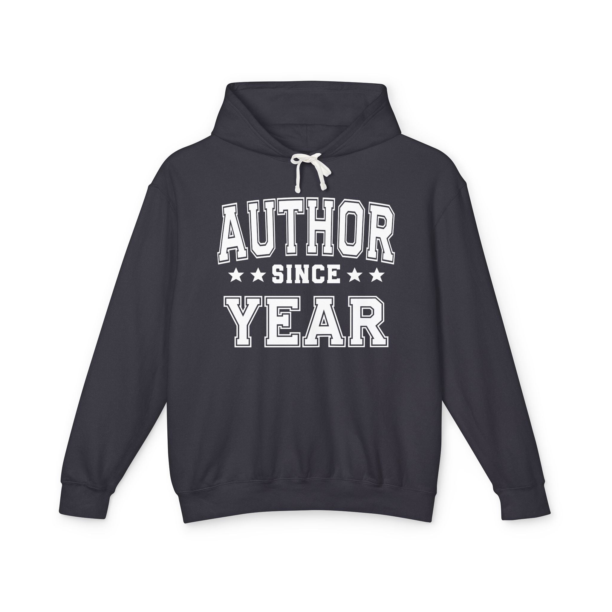 Author Since (Personalized Date) — Writer Author Milestone Hoodie