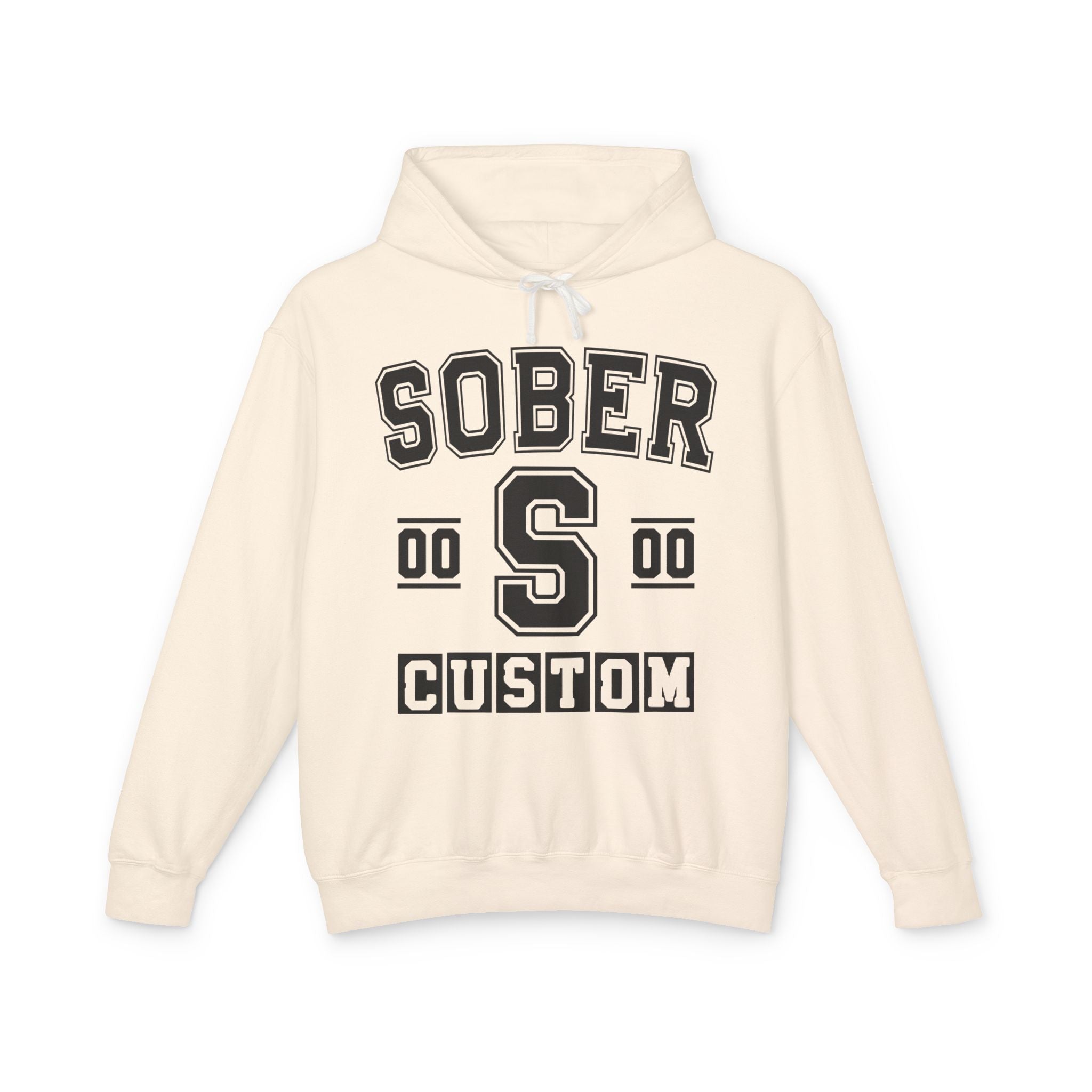 Custom Sober Varsity Hoodie - Customize Birthday Day/Month/Year - Customize Gemini Season/Nation