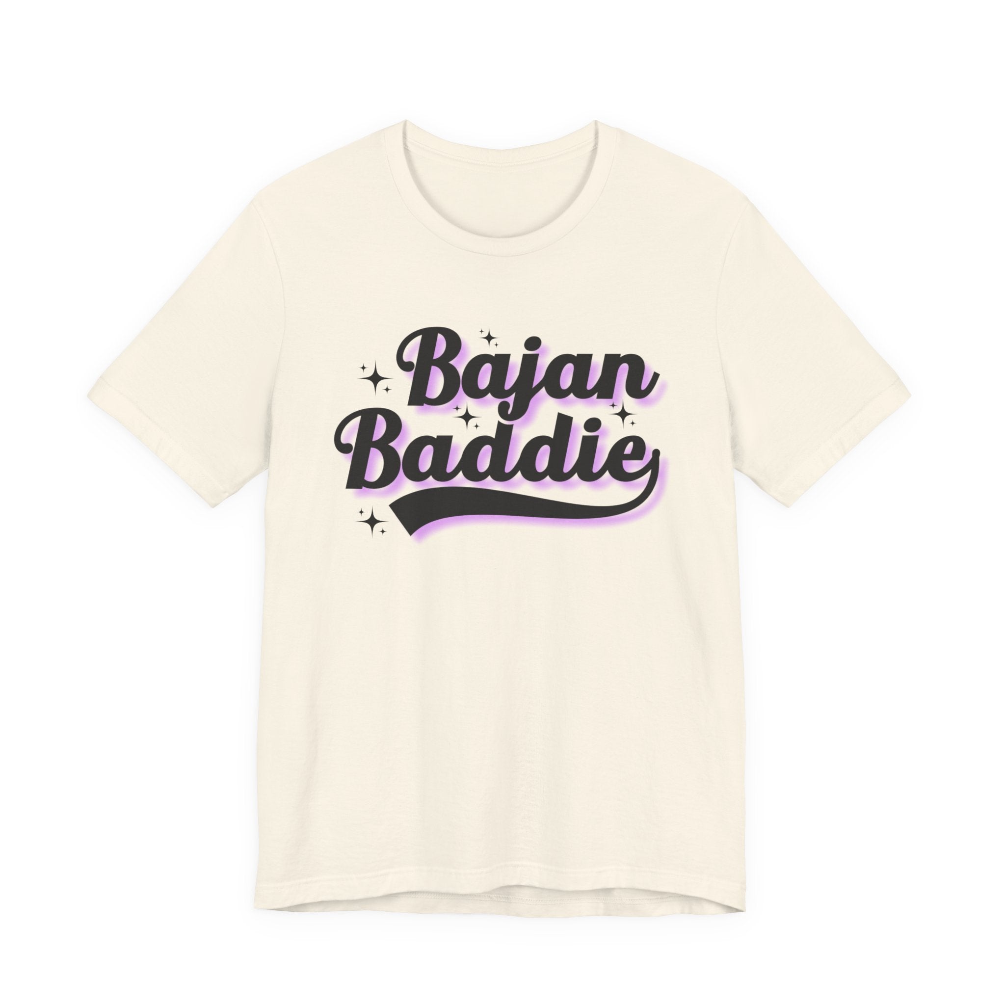 Bajan Baddie  - Pink Varsity Statement T-Shirt
