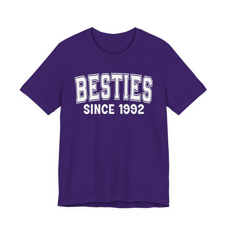 Besties Personalization T-Shirt — Add Your Special "Since Date"