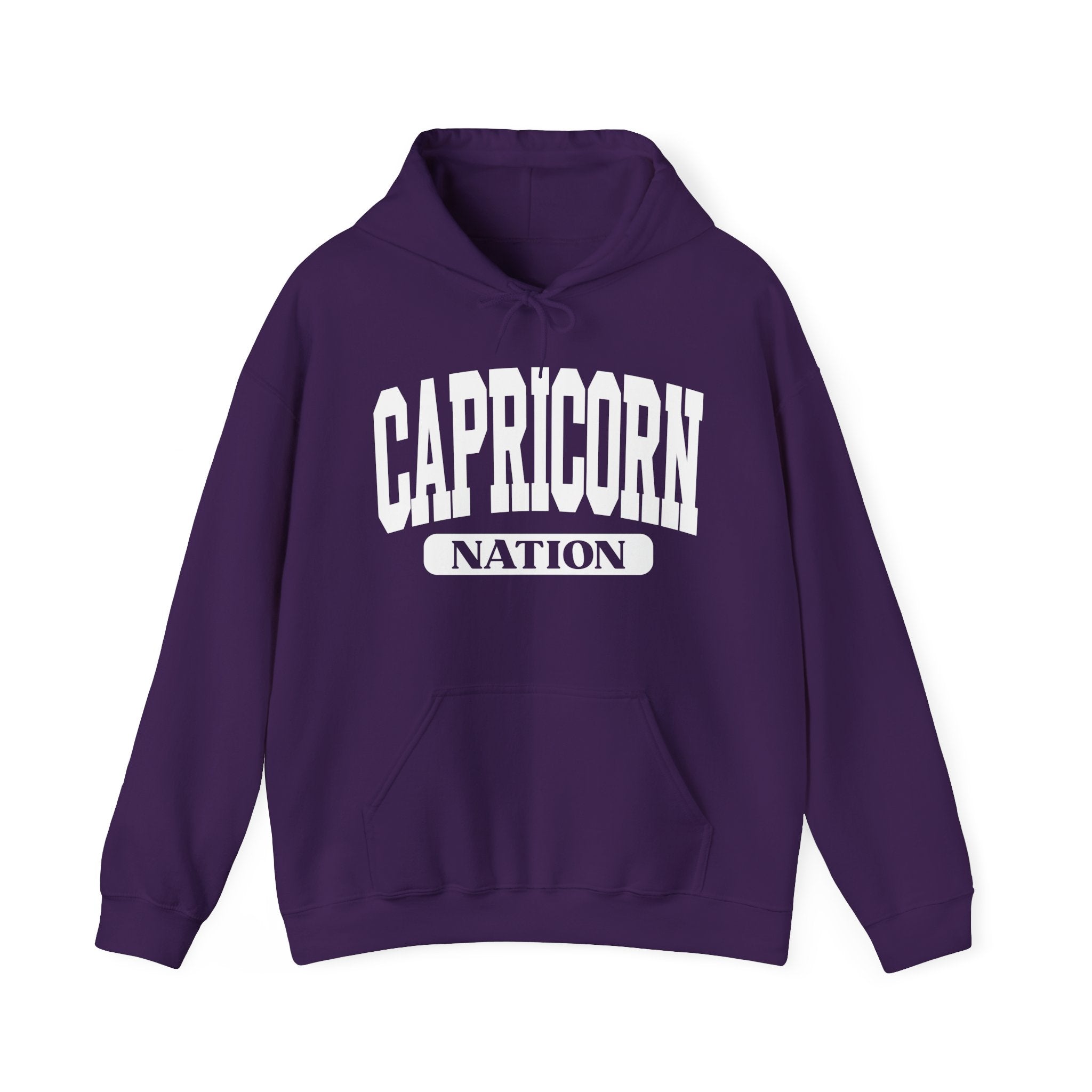 Capricorn Nation Hoodie — Zodiac Graphic Pullover for Gemini Fans