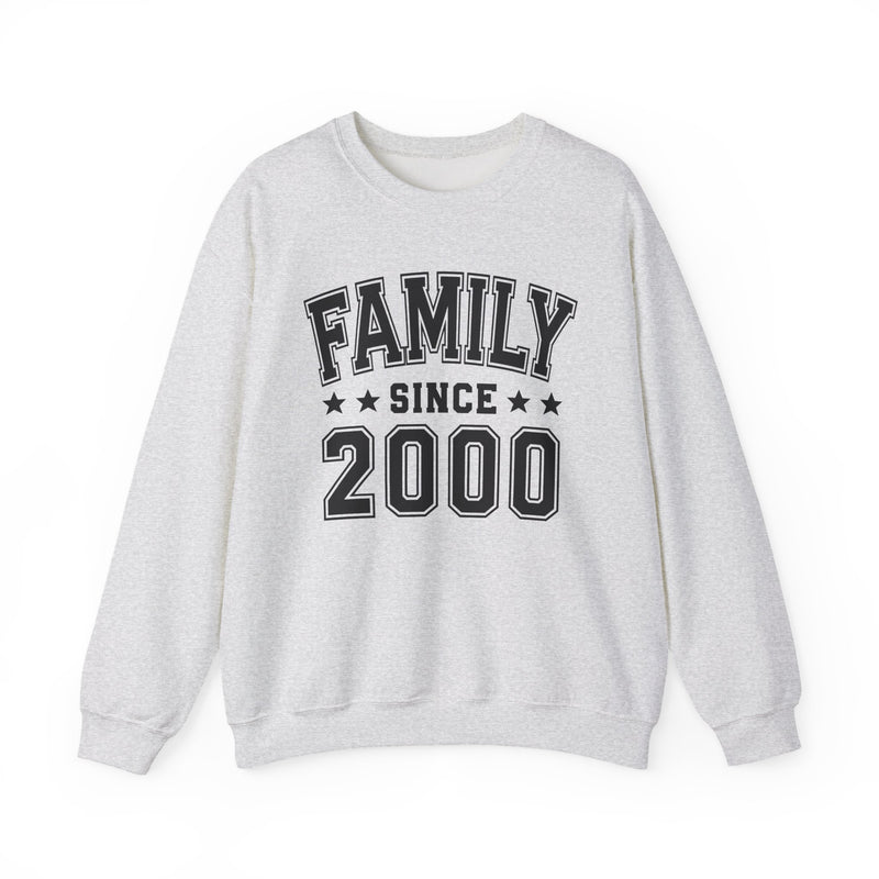 Family Since (Personalized Date) — Celebration Milestone Sweatshirt