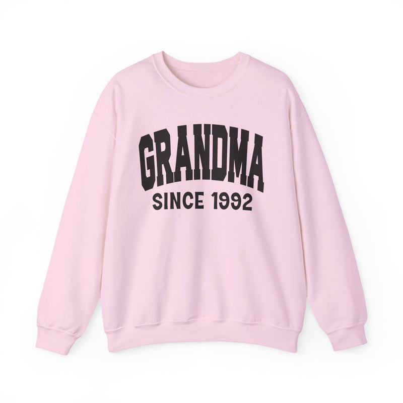 Grandma Personalization Sweatshirt — Add Your Special "Since Date"