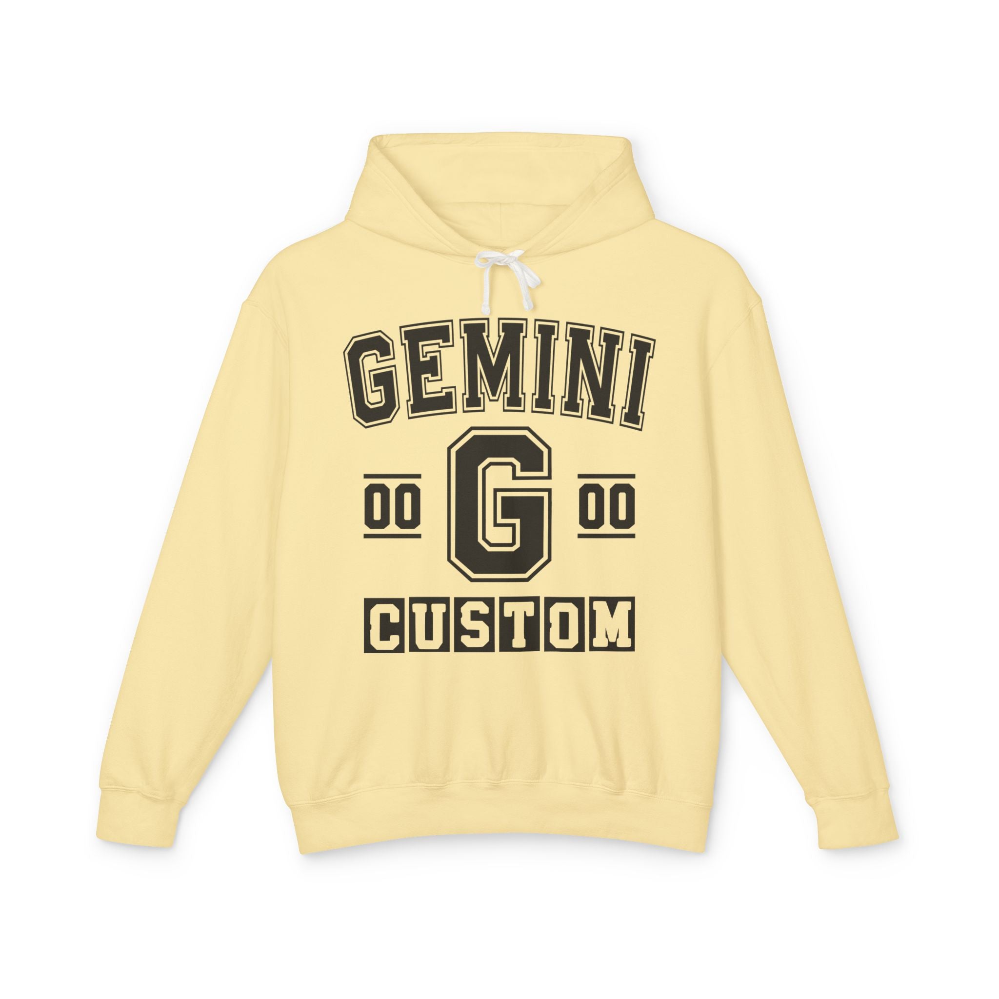 Custom Gemini Varsity Hoodie - Customize Birthday Day/Month/Year - Customize Gemini Season/Nation