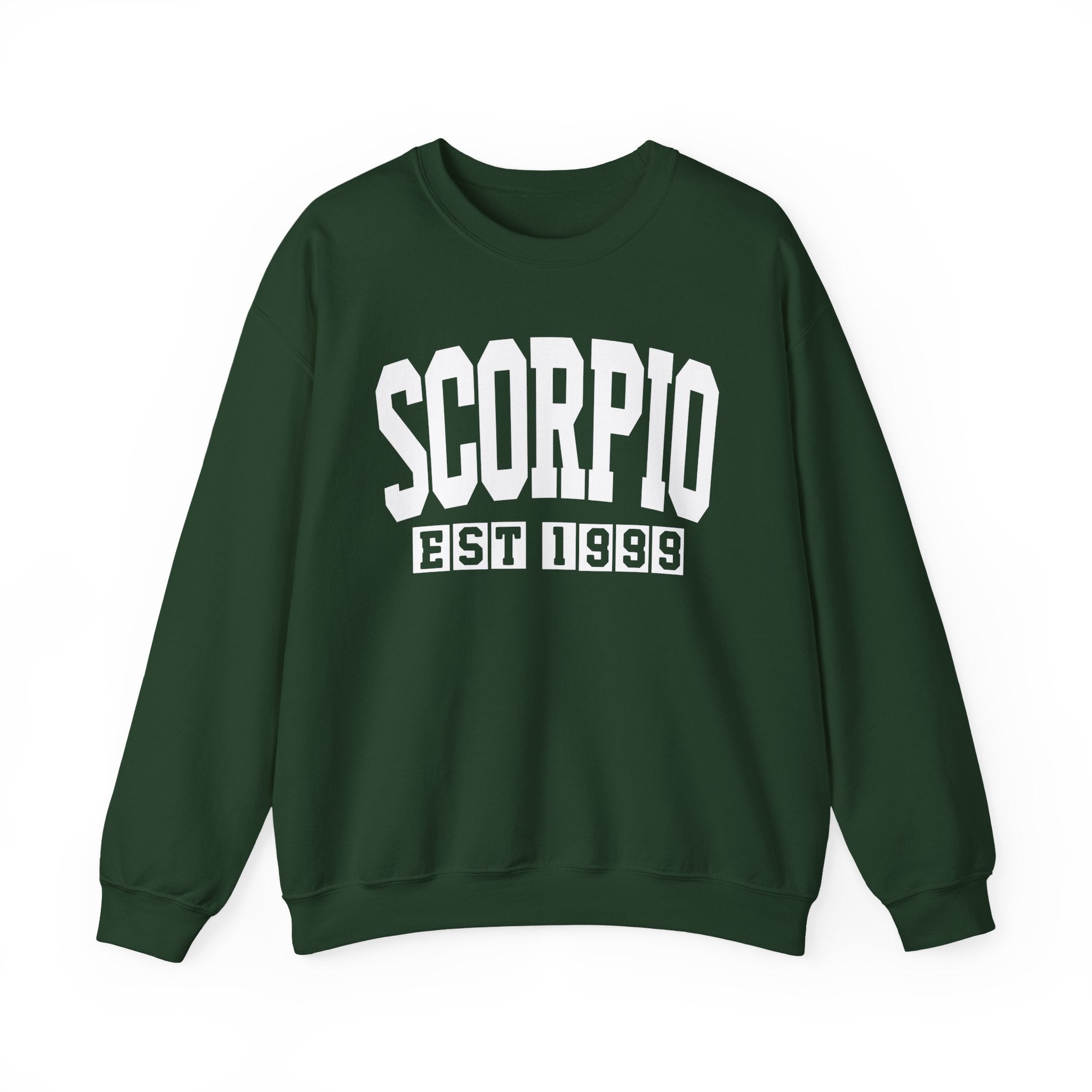 Scorpio (EST YEAR) Personalization — Zodiac Graphic Sweatshirt
