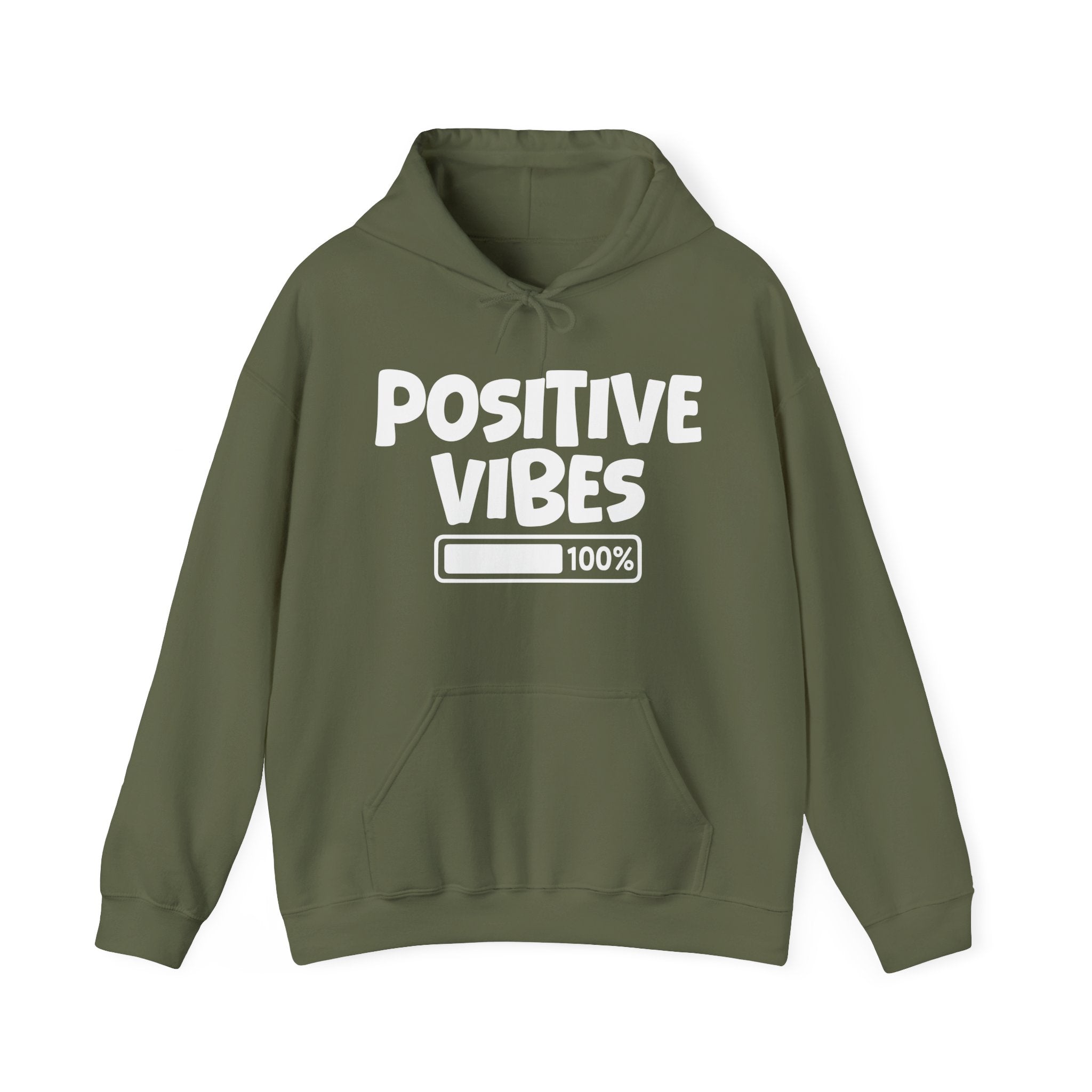 Positive Vibes - Hoodie – 100% Charged Sweatshirt