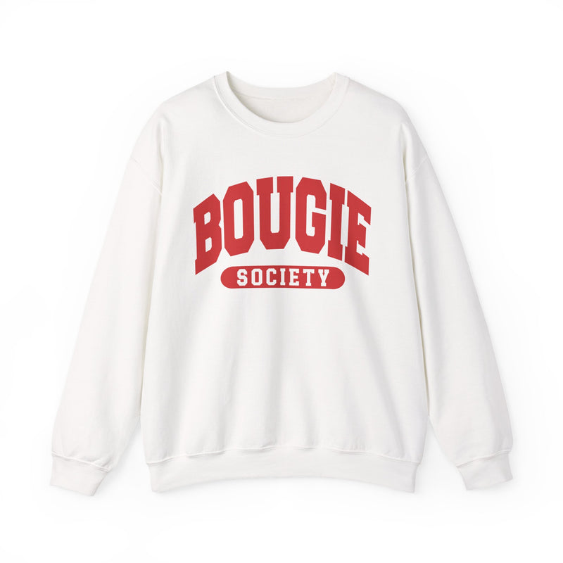 Bougie Society  — Retro Collegiate Sweatshirt