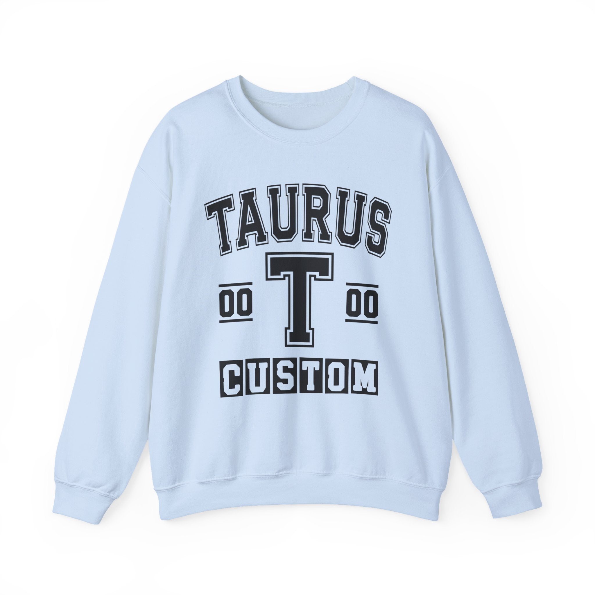 Custom Taurus Varsity Sweatshirt - Customize Birthday Day/Month/Year - Customize Gemini Season/Nation