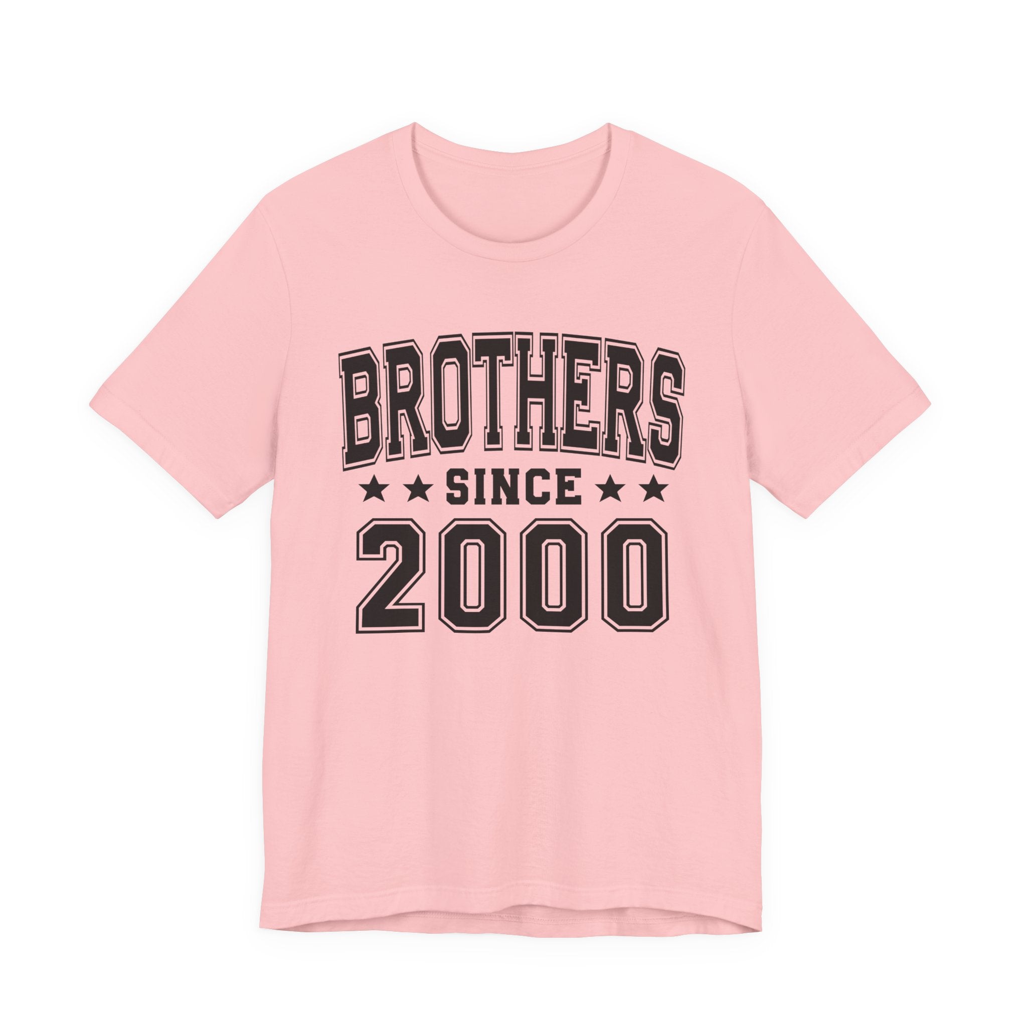 Brothers Since (Personalized Date) —  Bride/Married T-shirt, Wedding & Anniversary Gift