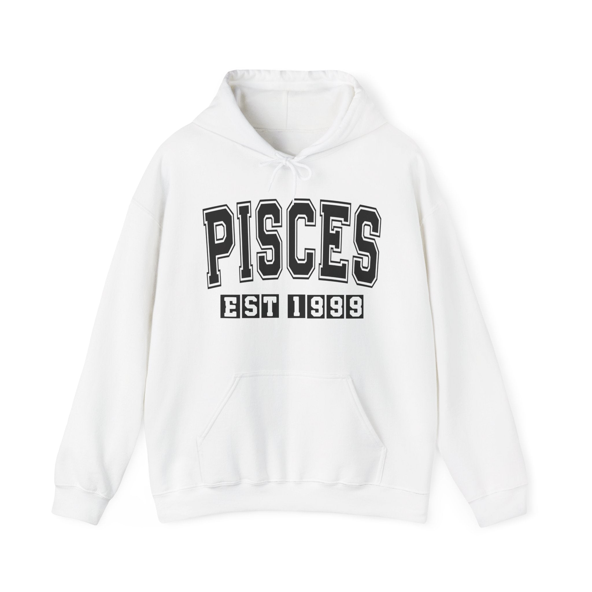 Pisces (EST YEAR) Personalization — Zodiac Birthday Year Hoodie