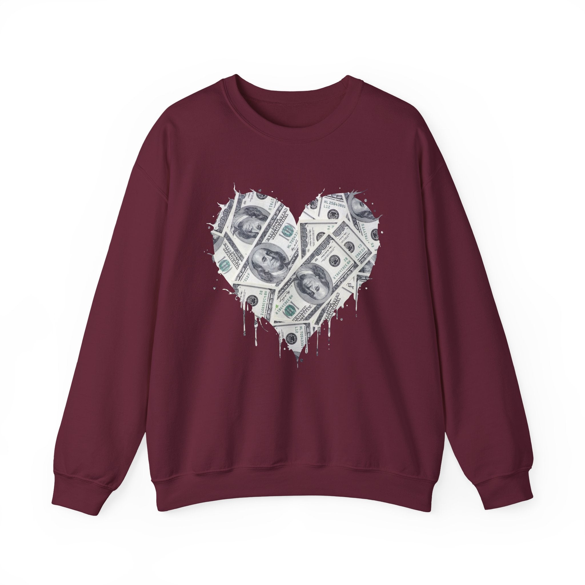 Valentine's Day (Money Heart) -  Sweatshirt