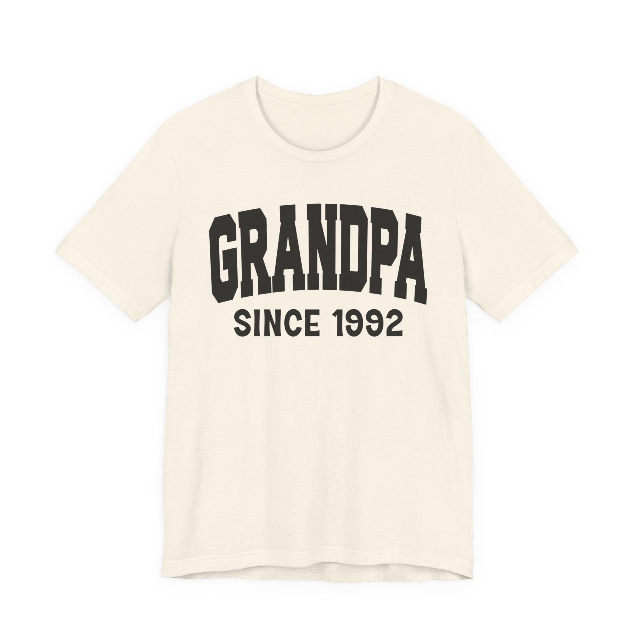 Granpa Personalization T-Shirt - Add Your Special "Since Date"