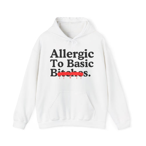 Allergic To Basic Bitches — Sarcastic Sassy Statement T-Shirt