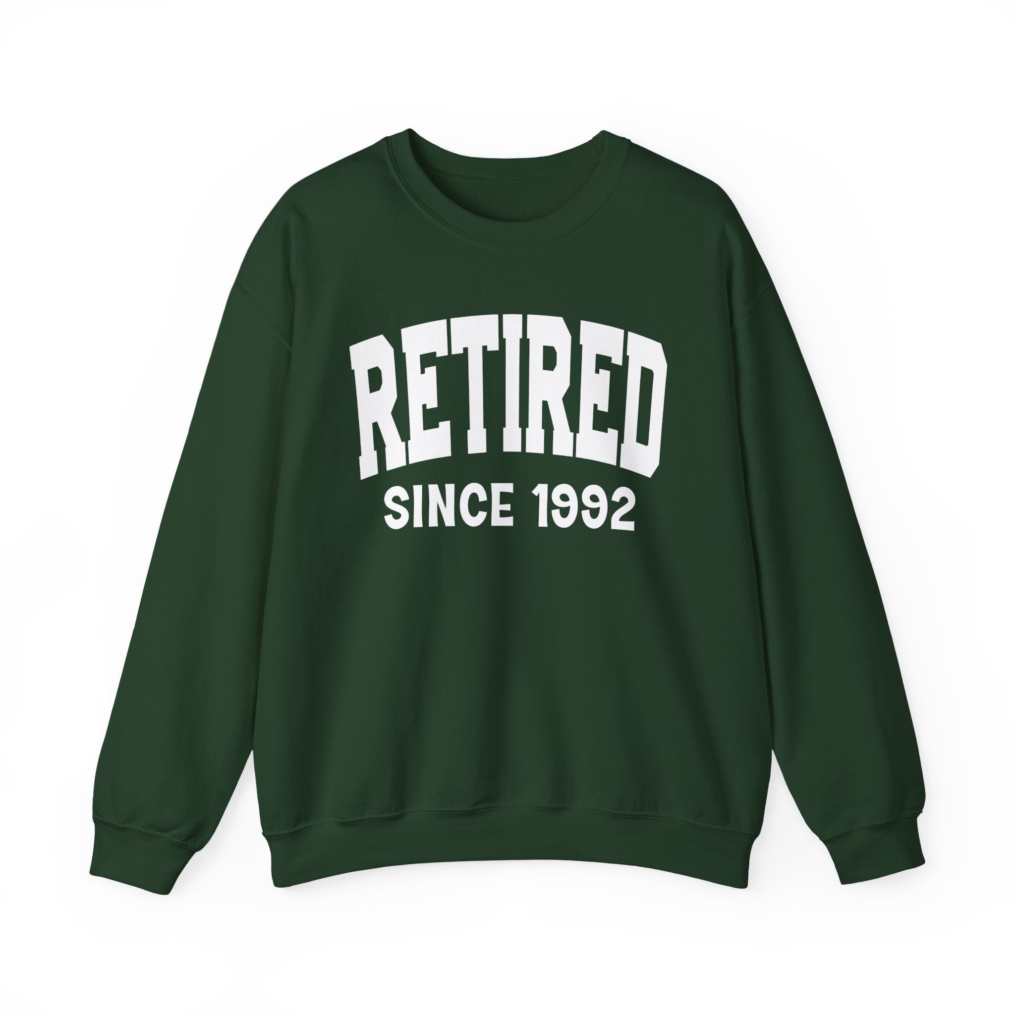 Retired Personalization Sweatshirt - Add Your Special "Since Date"