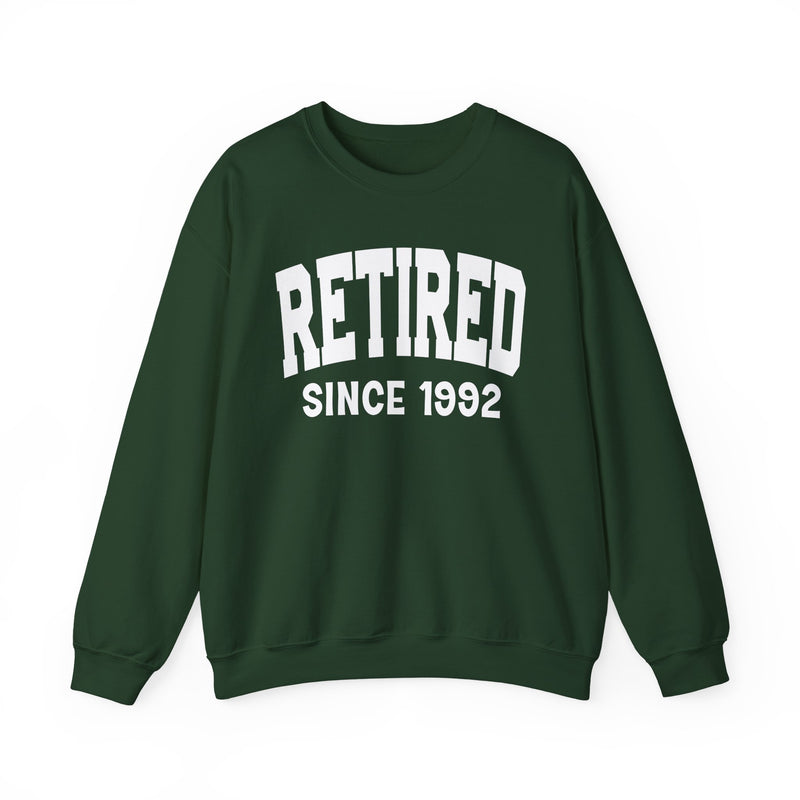 Retired Personalization Sweatshirt — Add Your Special "Since Date"