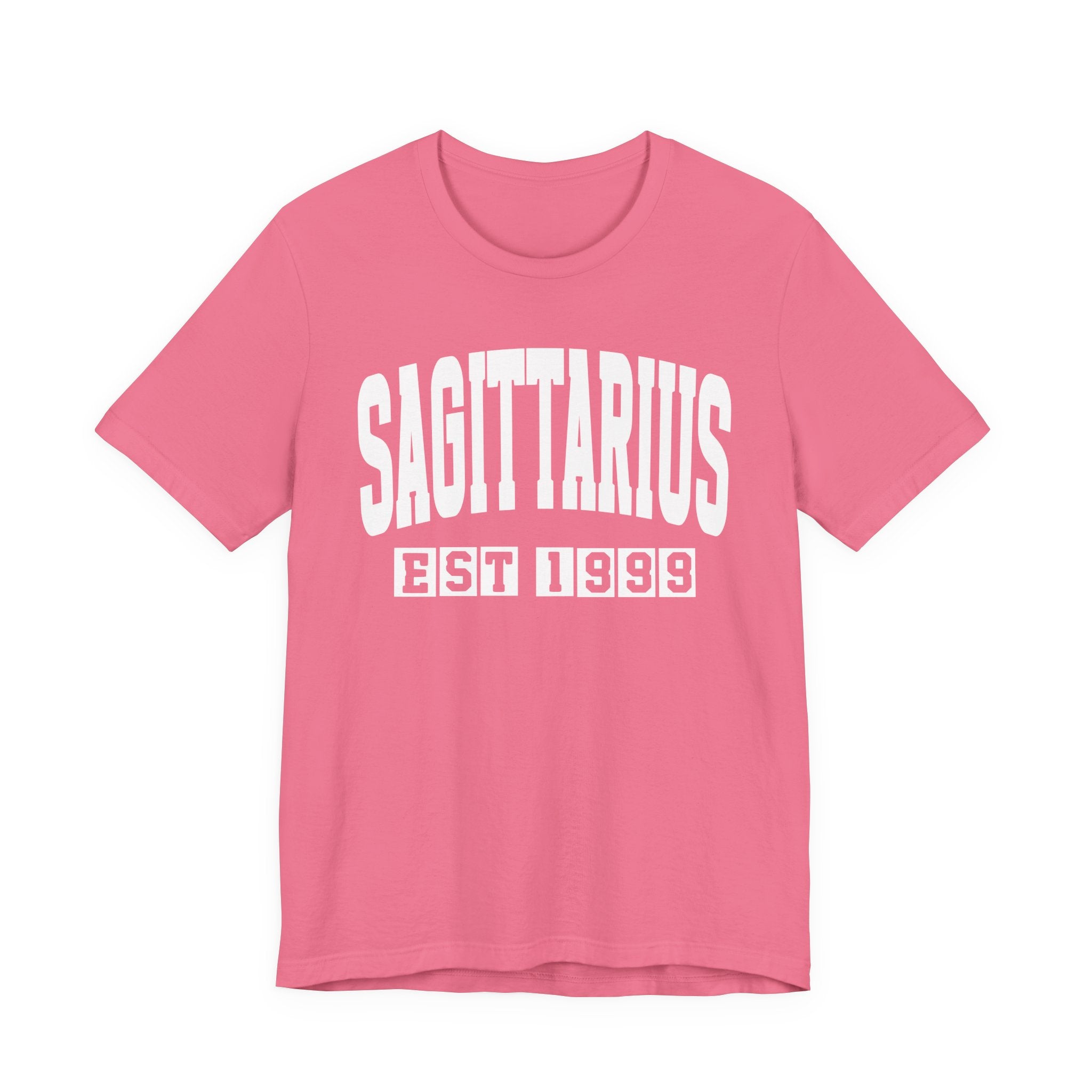 Sagittarius EST (YEAR) Personalization — Zodiac Birthday Tee Shirt