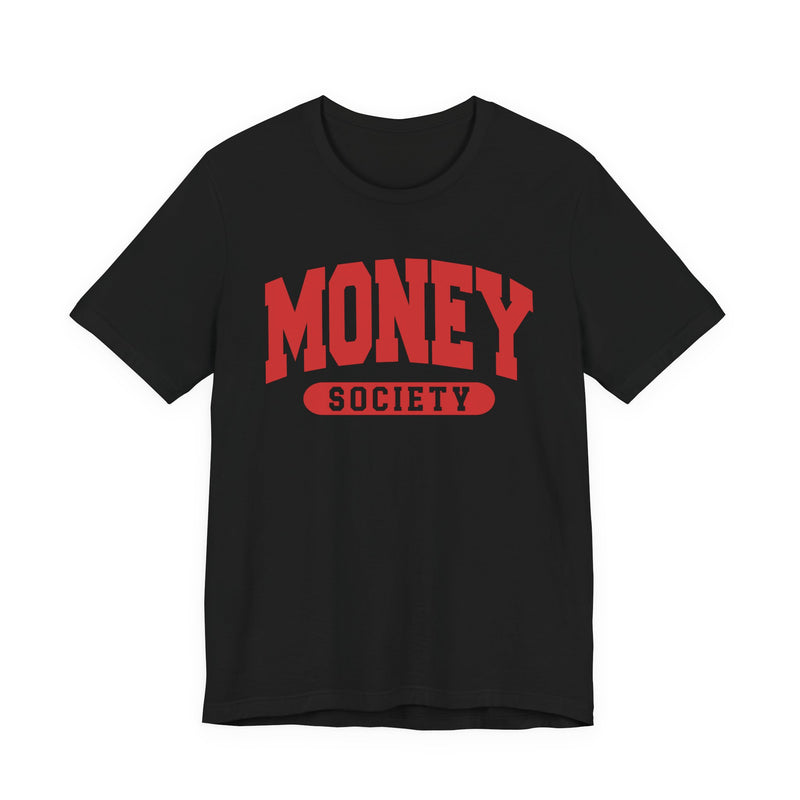 Money Society — Retro Collegiate T-Shirt