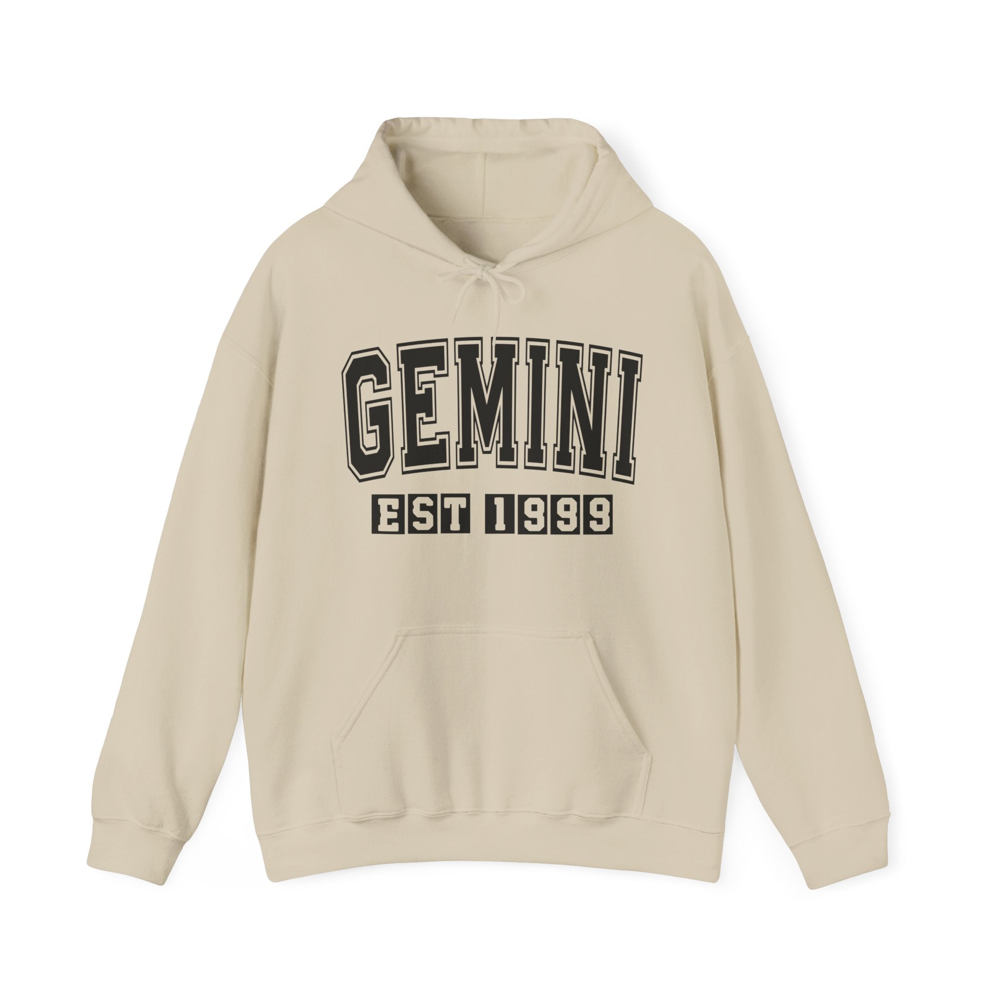 Gemini (EST YEAR) Personalization — Zodiac Birthday Year Hoodie