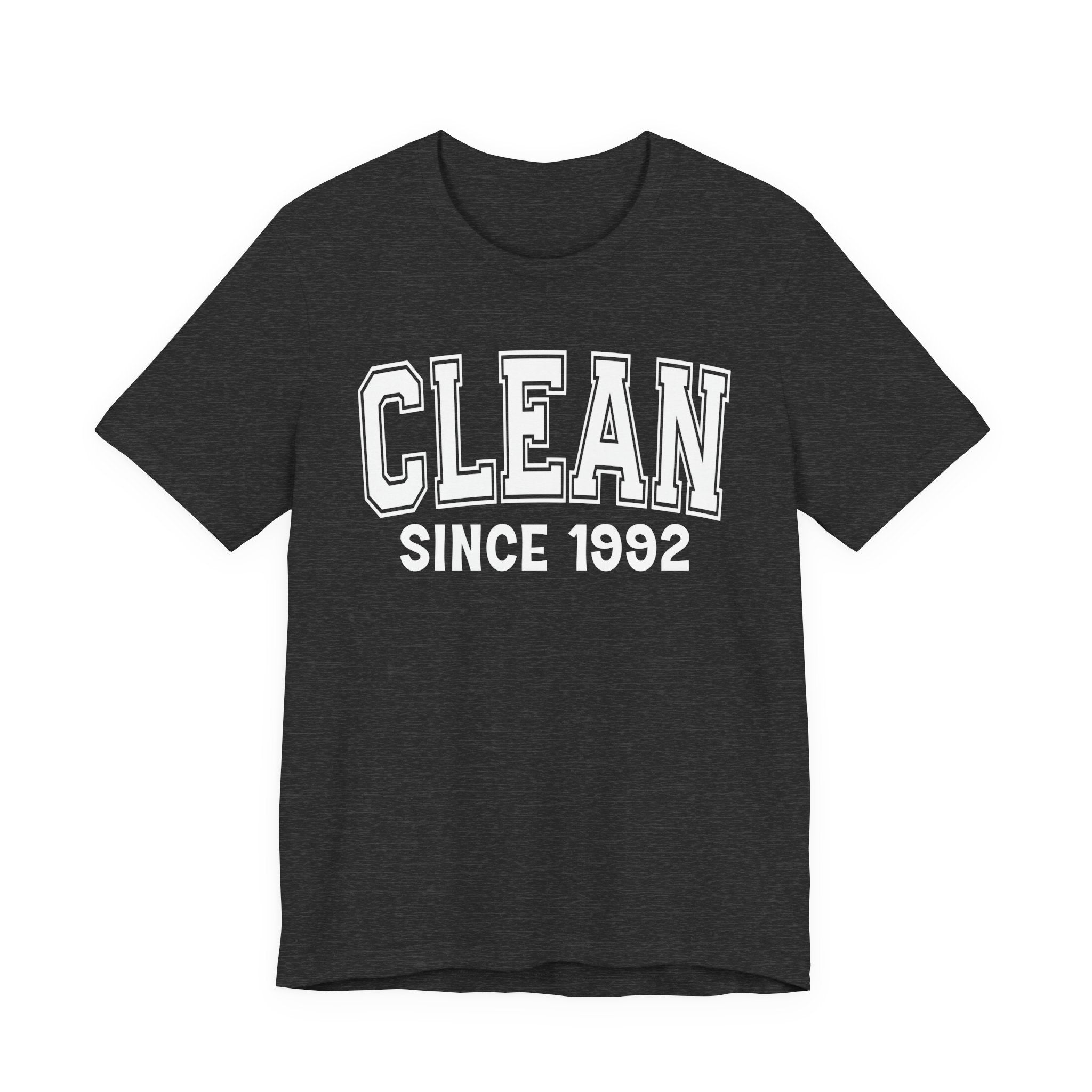 Clean Personalization T-Shirt - Add Your Special "Since Date"