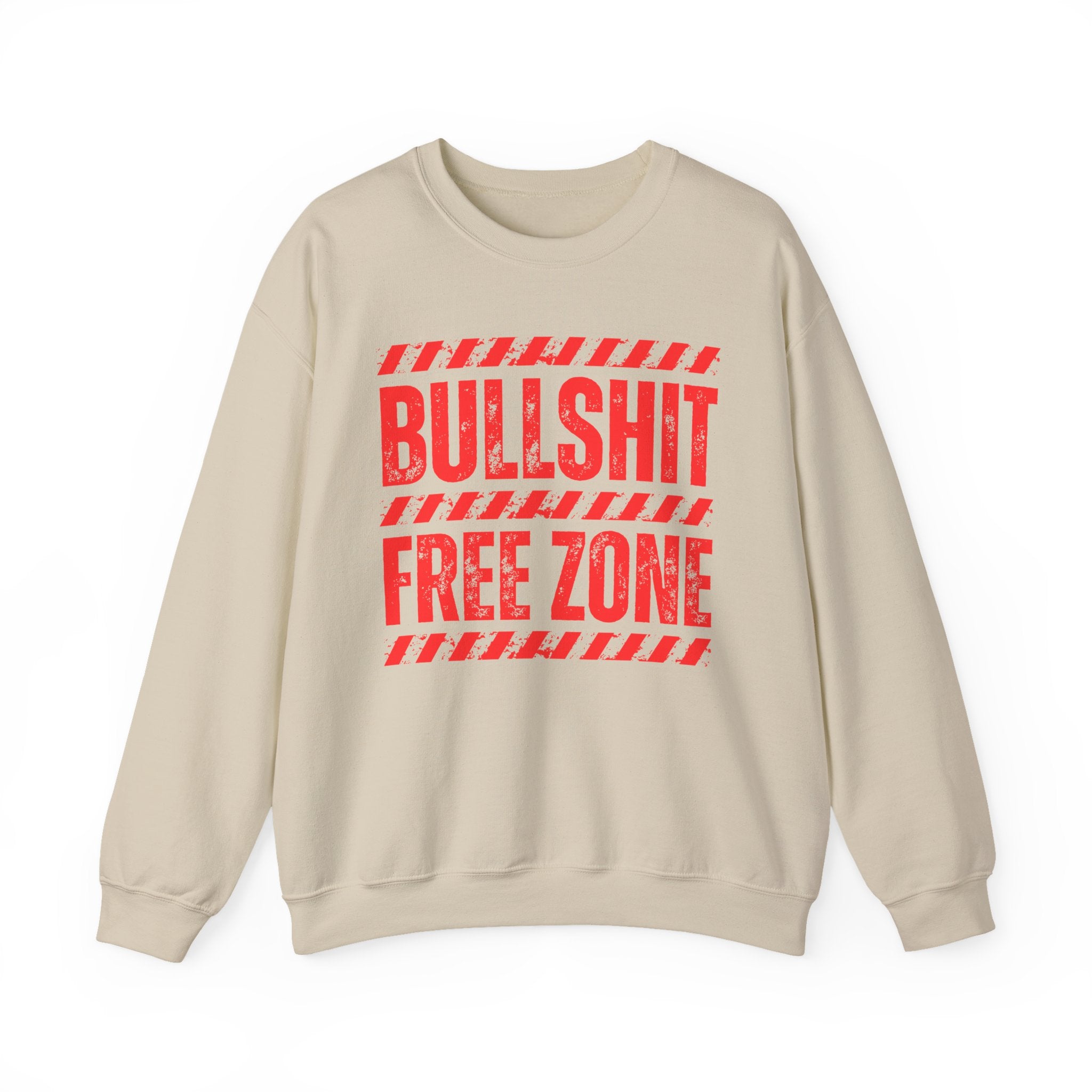 Bullshit Free Zone － Funny Energy Hoodie