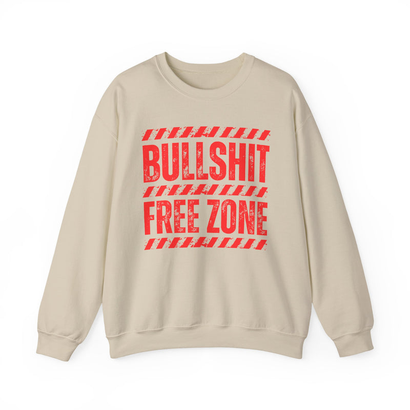 Bullshit Free Zone － Funny Energy Hoodie