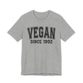 Vegan Personalization T-Shirt - Add Your Special "Since Date"