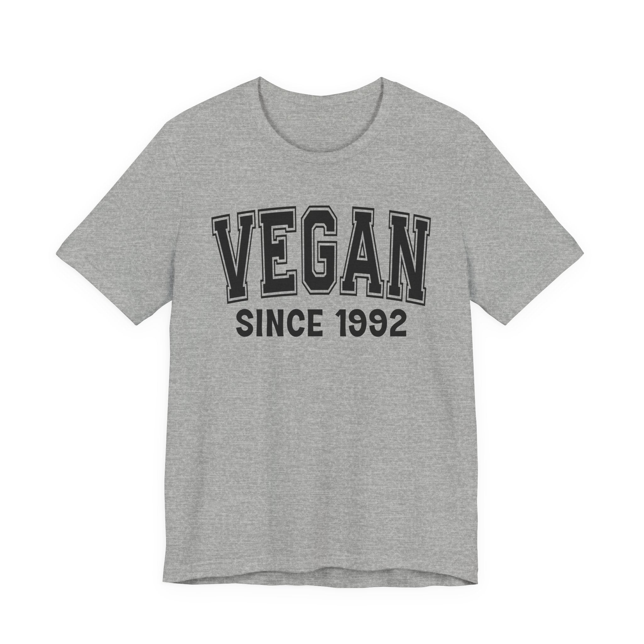 Vegan Personalization T-Shirt - Add Your Special "Since Date"