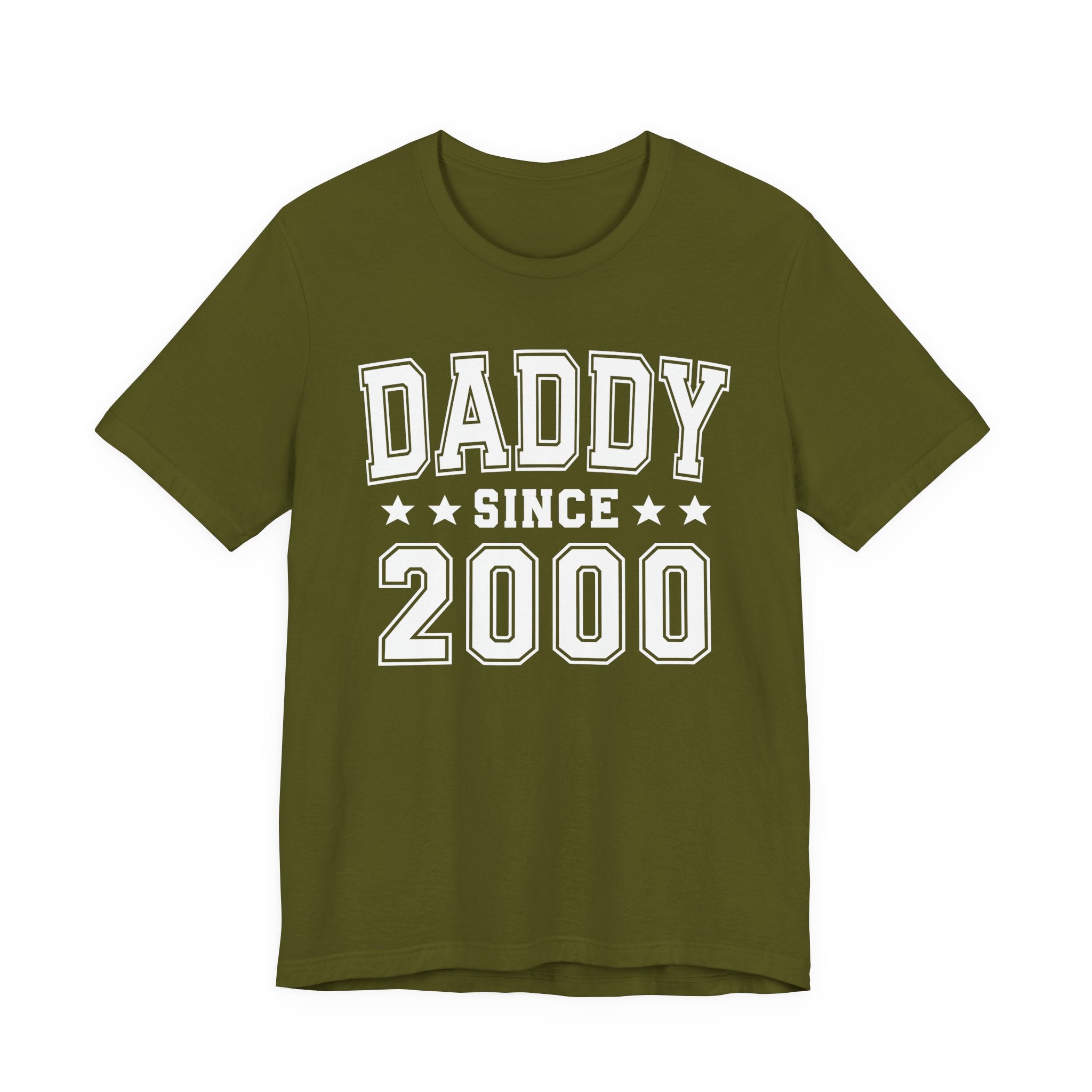 Daddy Since (Personalized Date) —  Fatherhood Pride T-shirt, Father's Day Gift