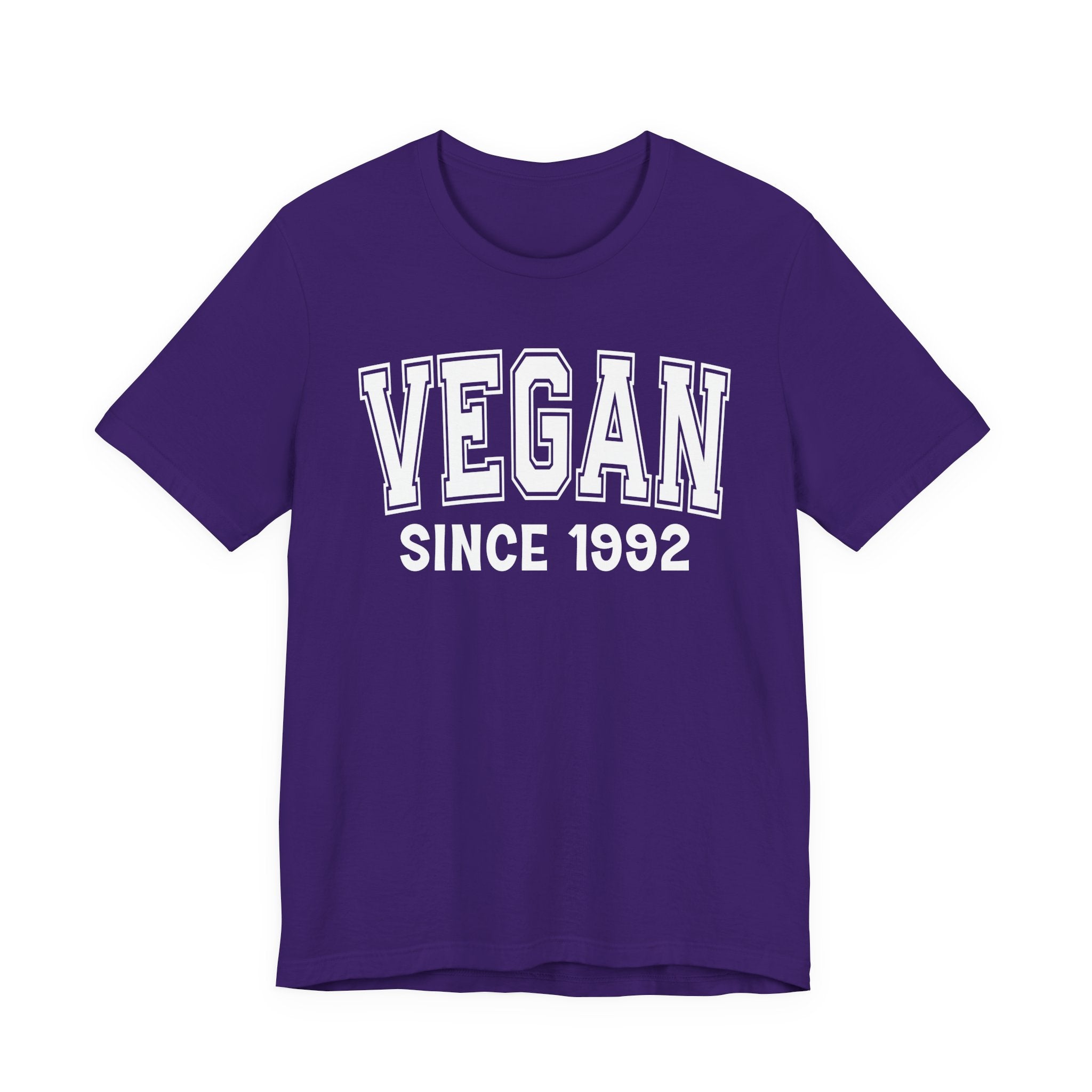 Vegan Personalization T-Shirt - Add Your Special "Since Date"