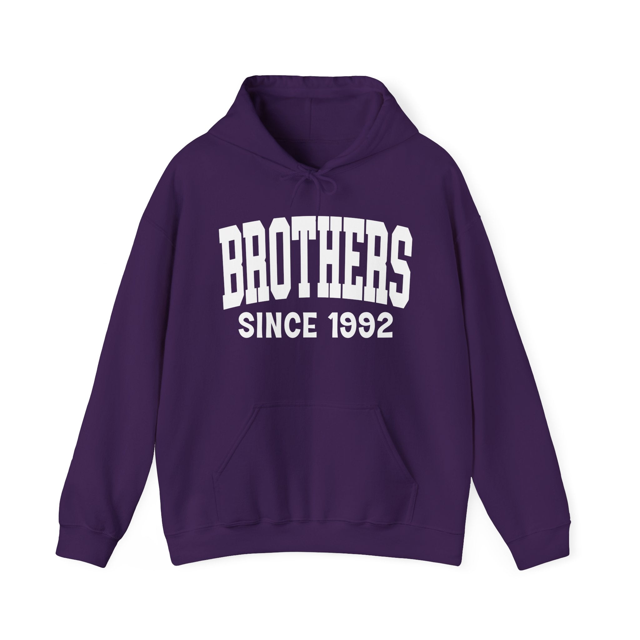 Brothers Personalization Hoodie - Add Your Special "Since Date"
