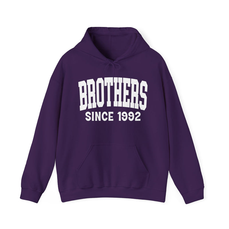 Brothers Personalization Hoodie — Add Your Special "Since Date"