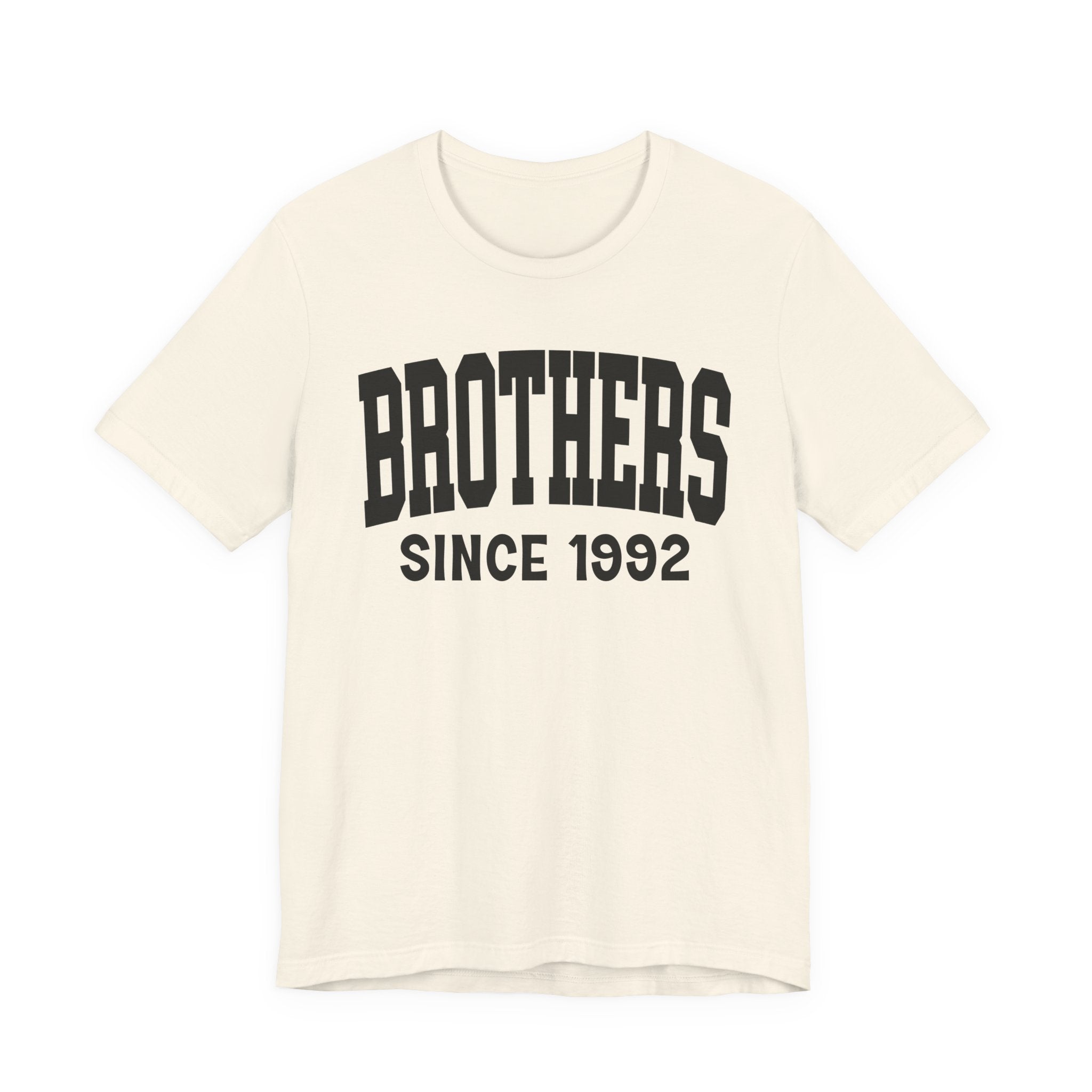 Brothers Personalization T-Shirt - Add Your Special "Since Date"