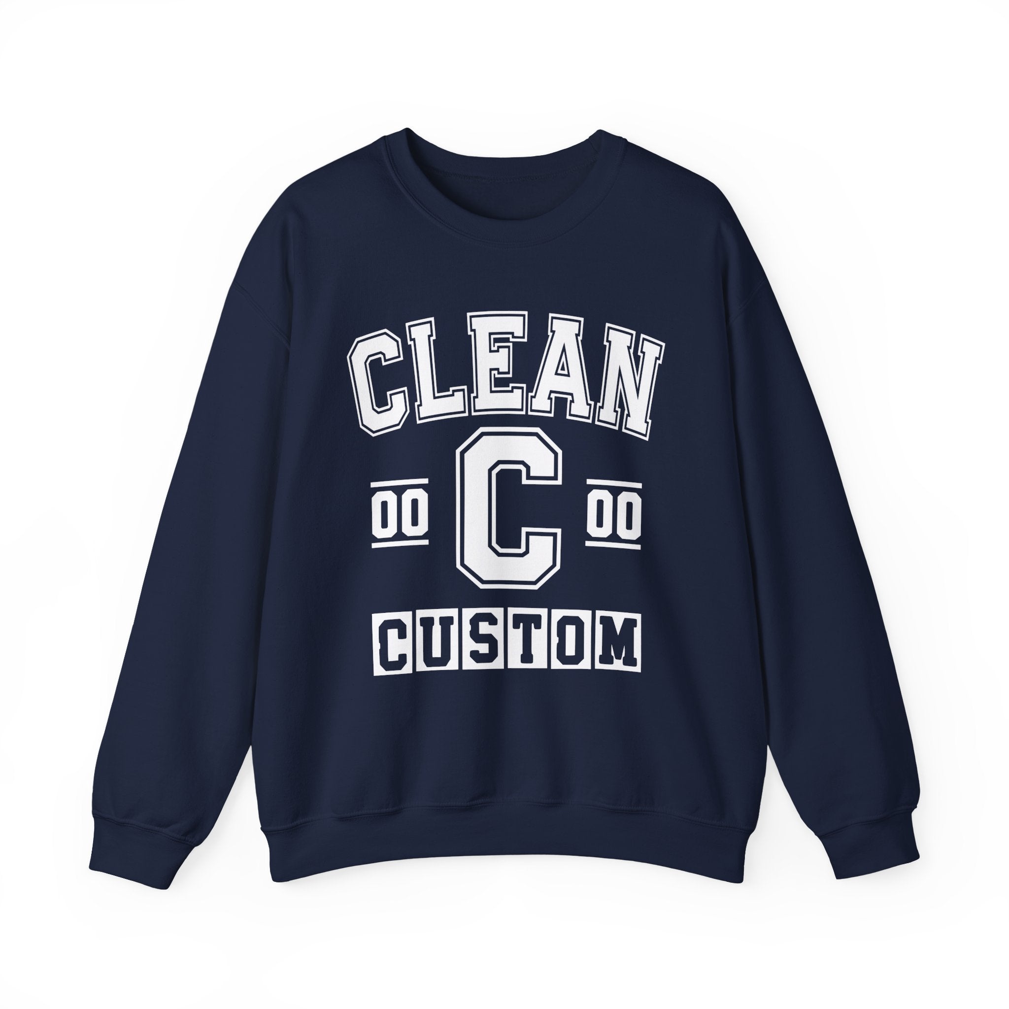 Custom Clean Varsity Sweatshirt - Customize Birthday Day/Month/Year - Customize Gemini Season/Nation
