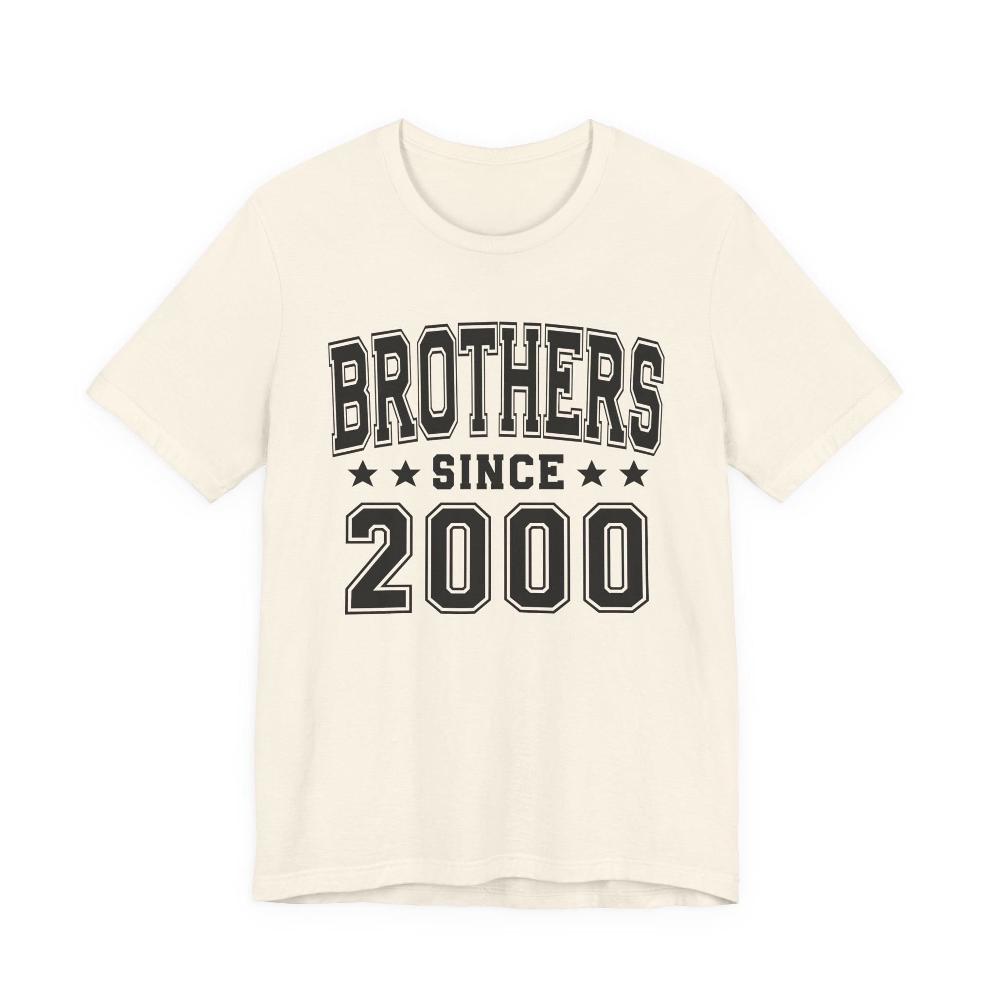 Brothers Since (Personalized Date) —  Bride/Married T-shirt, Wedding & Anniversary Gift
