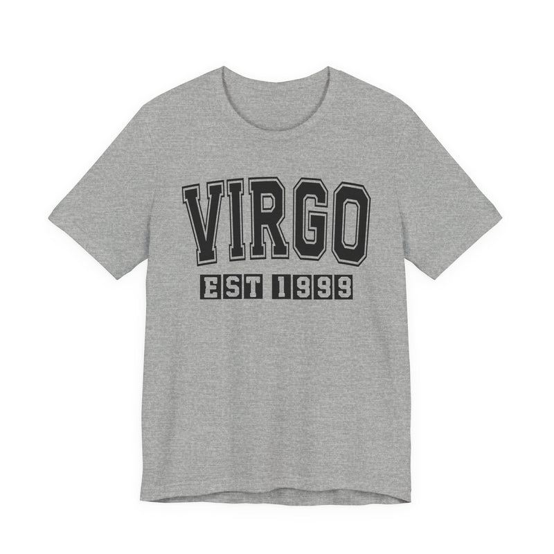 Virgo EST (YEAR) Personalization — Zodiac Birthday T-Shirt