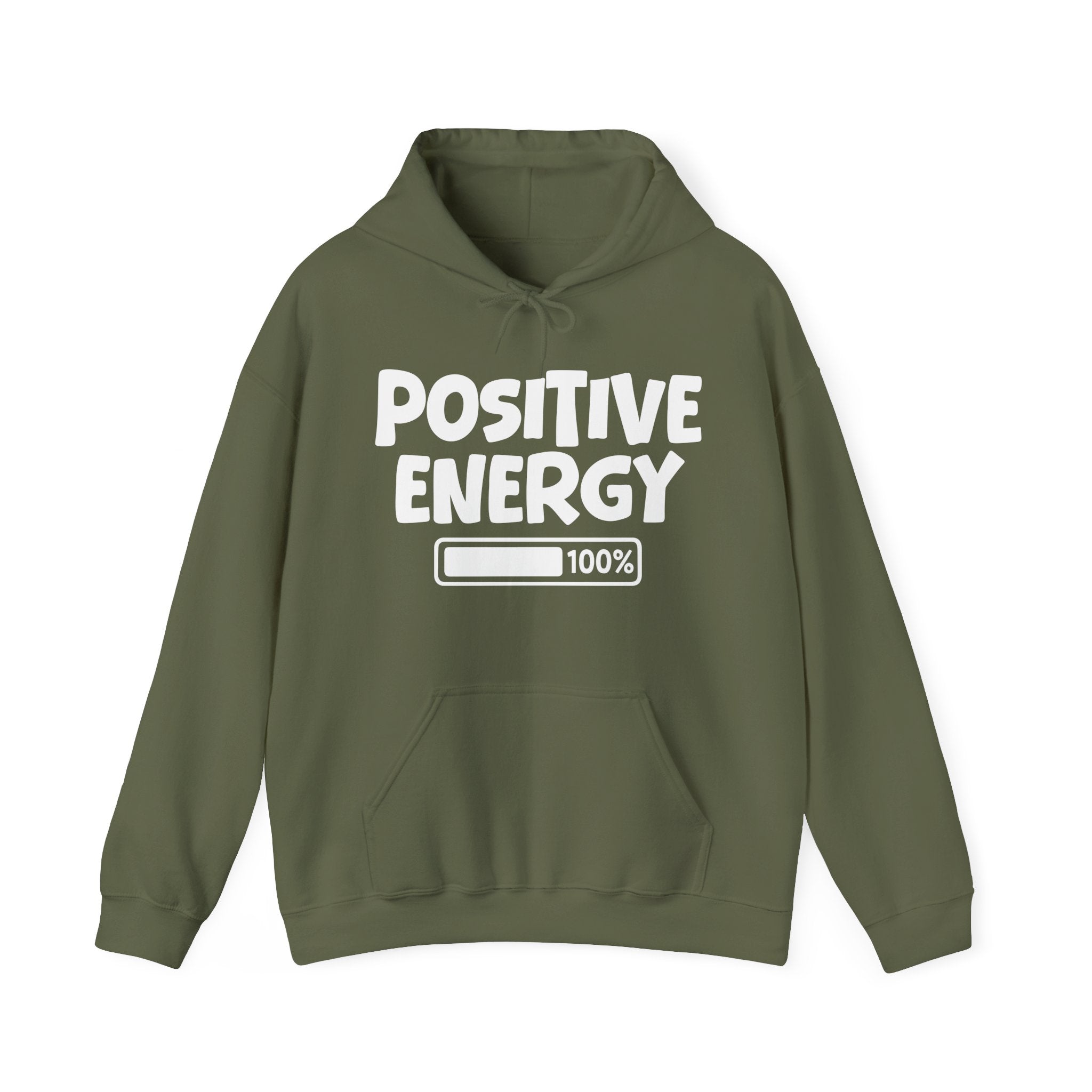Positive Energy Hoodie – 100% Charged Hoodie