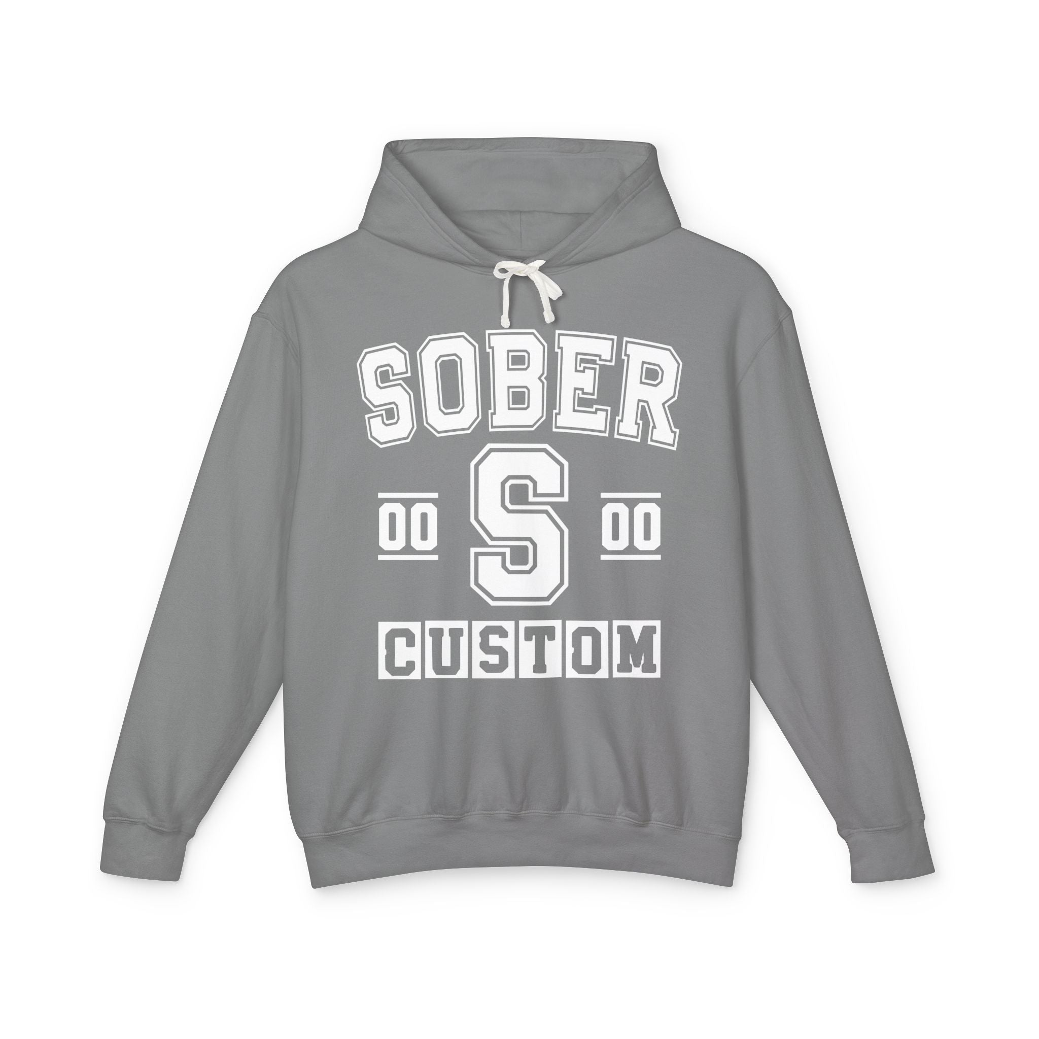 Custom Sober Varsity Hoodie - Customize Birthday Day/Month/Year - Customize Gemini Season/Nation